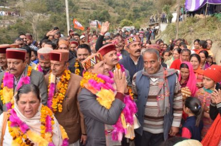 धारटीधार तथा सैनधार क्षेत्र की 6 सड़कों को चौड़ा-पक्का करने पर व्यय किए जा रहे हैं 37 करोड़-डॉ0 बिंदल