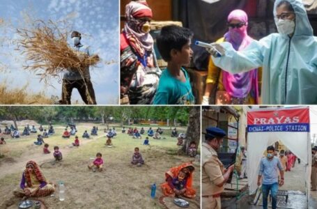 देश में वैश्विक महामारी कोरोना से संक्रमित होने का सिलसिला जारी,देश में मरीज 18 हजार से पार