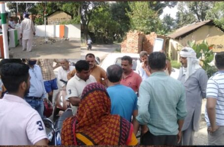 बेहड़ेवाला शहीद स्मारक परिसर में कच्चरा फैंकने पर शहीद के परिजनों, रिश्तेदारों व ग्रामीणों में आक्रोश