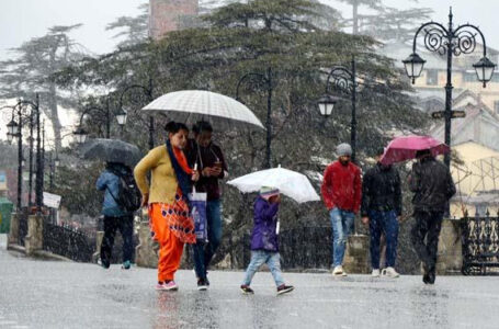 प्रदेश में आगामी तीन दिन में दोबारा से मौसम खराब रहेगा, भारी बारिश, अंधड़ और बर्फबारी की चेतावनी जारी