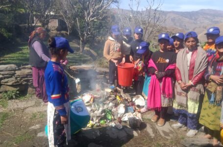 जमा दो विद्यालय भवाही मे आयोजित सात दिवसीय एनएसएस शिविर शनिवार को संपन्न