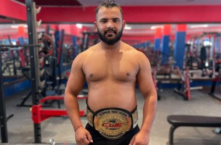 सिरमौरी Wrestler योगेश ने जीती करनाल मे हुई Tag Team Championship