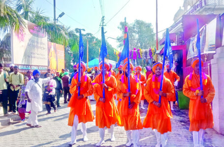 गुरु गोविंद सिंह महाराज जी के नाहन से पांवटा साहिब आगमन की याद में कार्यक्रम