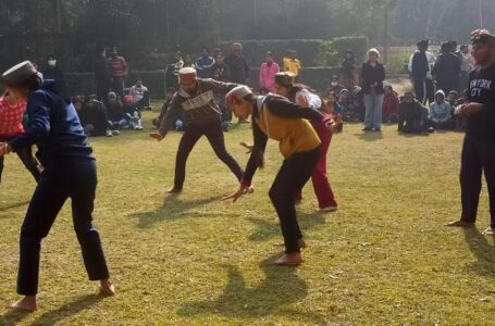 RD समारोह में लुड्डी Folk Dance की Rehearsal के लिए दिल्ली पंहुचा माडंव्य कला मंच