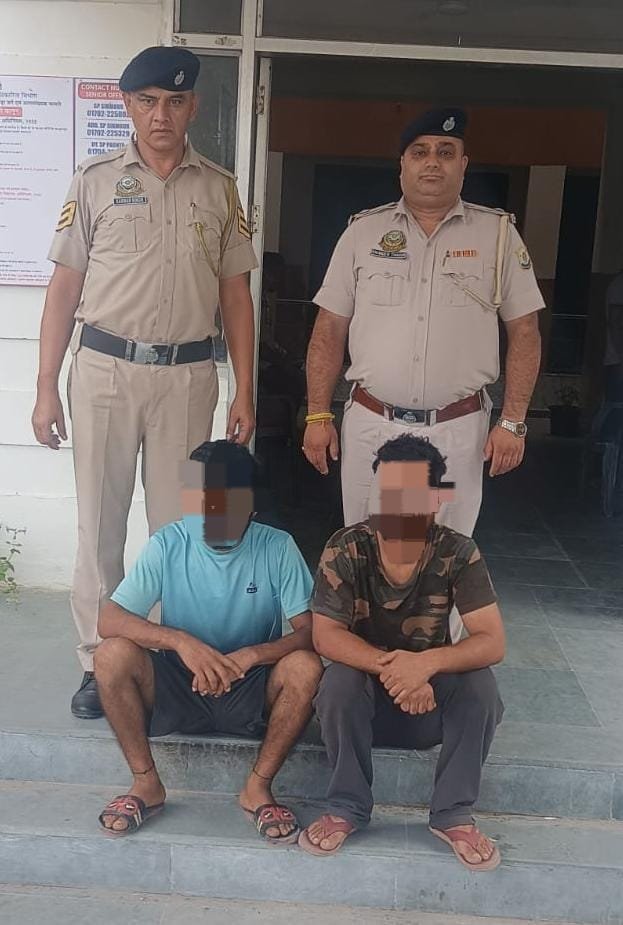 सिरमौर पुलिस ने दो अलग –अलग मामलो मे 03 आरोपियों से चिट्टा (स्मैक) बरामद ,मामला दर्ज